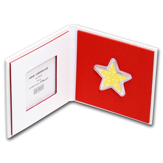 5x 1 gram Gold Star - Valcambi (Random, w/Capsule & Display Box) 5x 1 gram Gold Star - Valcambi (Random, w/Capsule & Display Box)