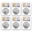6-Coin 2021 Morgan/Peace Dollar Set MS-69 NGC (ER)