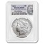6-Coin 2021 Morgan/Peace Dollar Set MS-69 PCGS (FS)