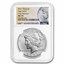 6-Coin 2021 Morgan/Peace Dollar Set MS-70 NGC (ER)