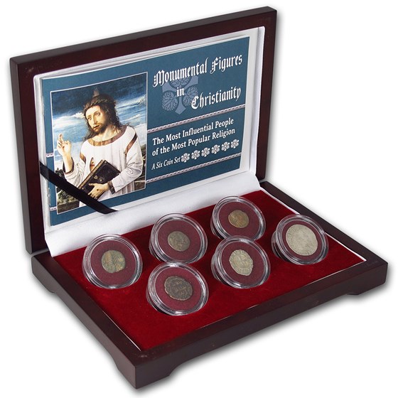 6-Coin Collection Monumental Figures in Christianity 6-Coin Collection Monumental Figures in Christianity
