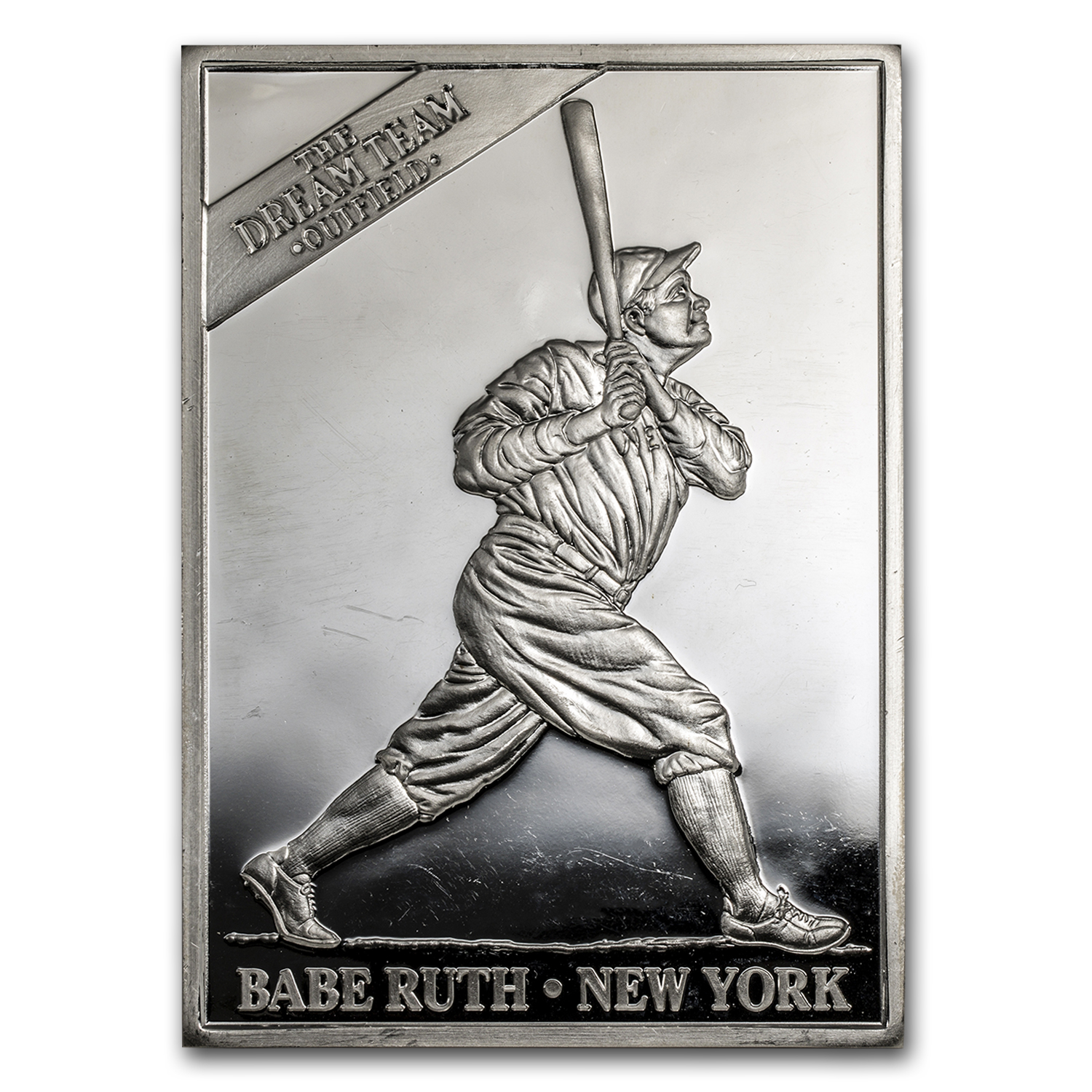 Buy 6 oz Silver Bar - Babe Ruth 