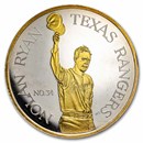 6 oz Silver Round - Nolan Ryan Proof