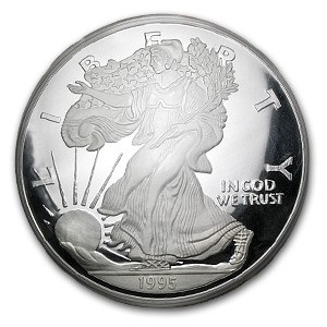 60 oz Silver Round - American Eagle Replica (5 Troy Pounds) 60 oz Silver Round - American Eagle Replica (5 Troy Pounds)