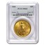 7-Coin $20 Saint-Gaudens Gold Double Eagle Date Set MS-63 PCGS