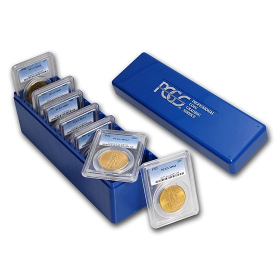 7-Coin $20 Saint-Gaudens Gold Double Eagle Date Set MS-64 PCGS 7-Coin $20 Saint-Gaudens Gold Double Eagle Date Set MS-64 PCGS