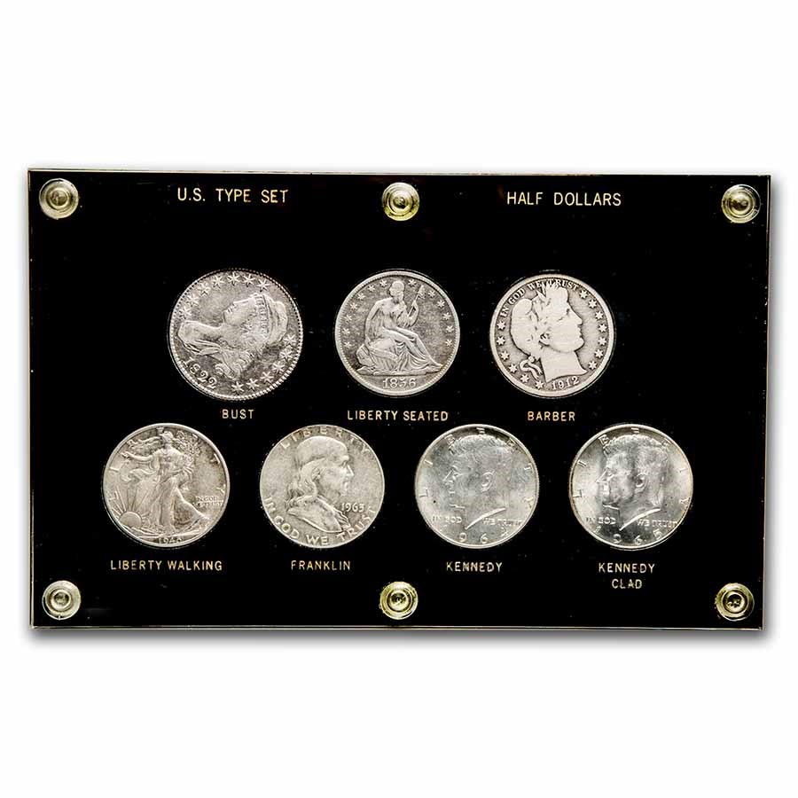 Buy 7-Coin U.S. Half Dollar Type Set (Capital Plastics) | APMEX