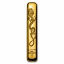 8.88 oz Gold Bar -Scottsdale Mint Lucky Dragon Cast Gold Bar 2025