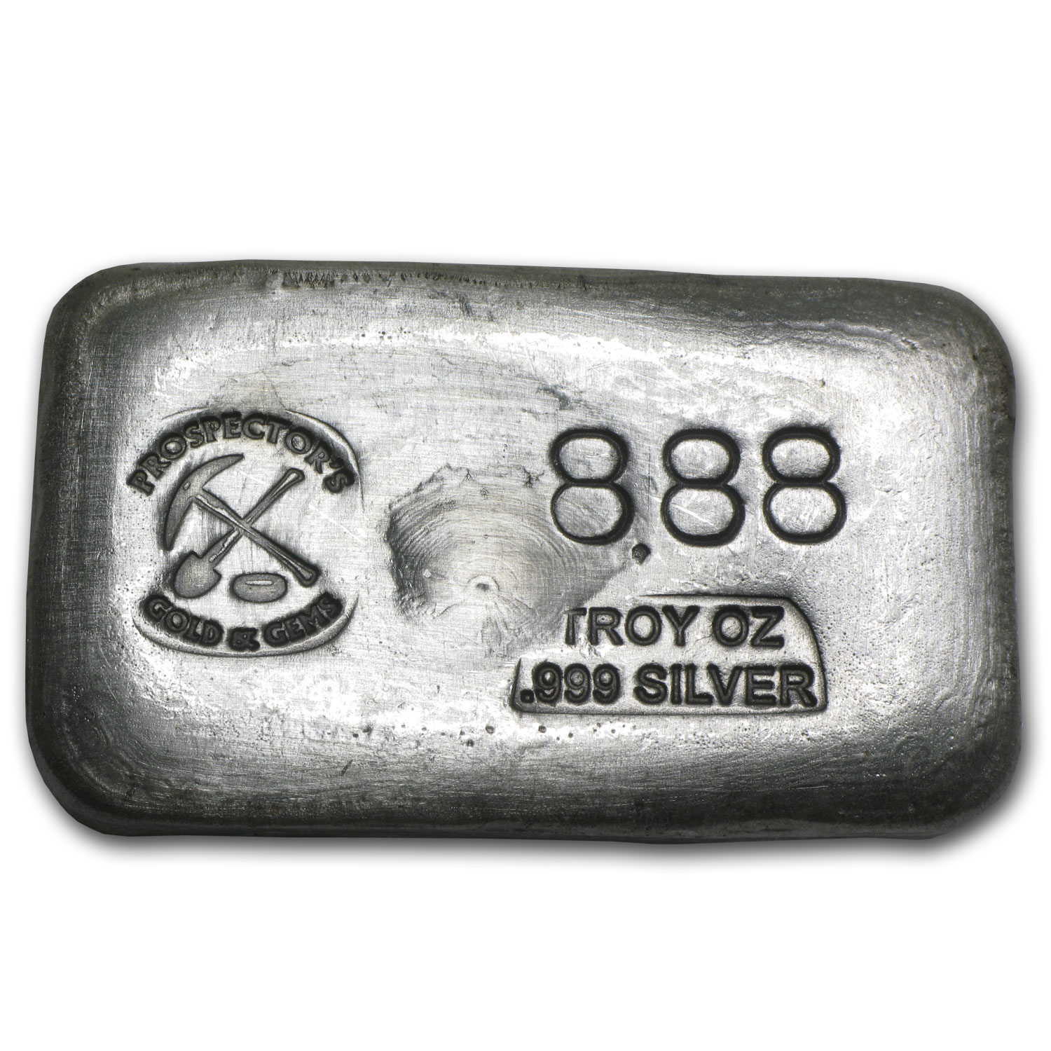 Buy 8.88 oz Hand Poured Silver Bar - PG & G | APMEX