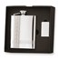 8 oz. Classic Stainless Steel Flask & Money Clip Gift Set