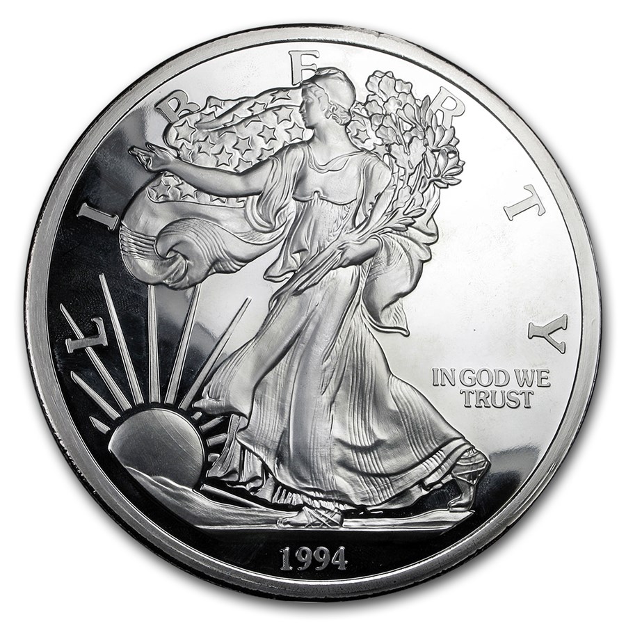 Buy 8 oz Silver Round - Random Year Silver Eagle | APMEX
