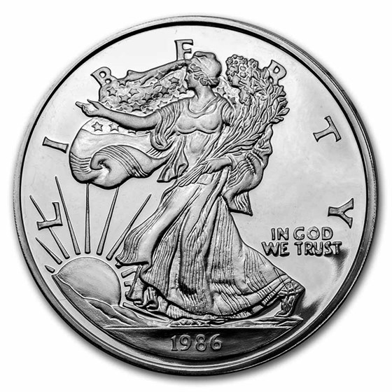 8 oz Silver Round - Secondary Market 8 oz Silver Round - Secondary Market