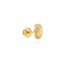 886 by The Royal Mint 18K Gold Tutamen Diamond Stud Earrings