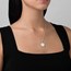886 by The Royal Mint Silver Caustic Heart Pendant w/ Chain