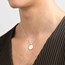 886 by The Royal Mint Silver Caustic Heart Pendant w/ Chain