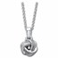 886 by The Royal Mint Silver Tutamen Knot Pendant with Chain