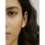 886 by The Royal Mint Small Pave 18K Gold Stud Earrings