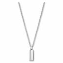 886 by The Royal Mint Small Sterling Silver Bar Pendant w/ Chain