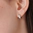 886 by The Royal Mint Sterling Silver Huggie Hoops