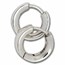 886 by The Royal Mint Sterling Silver Huggie Hoops