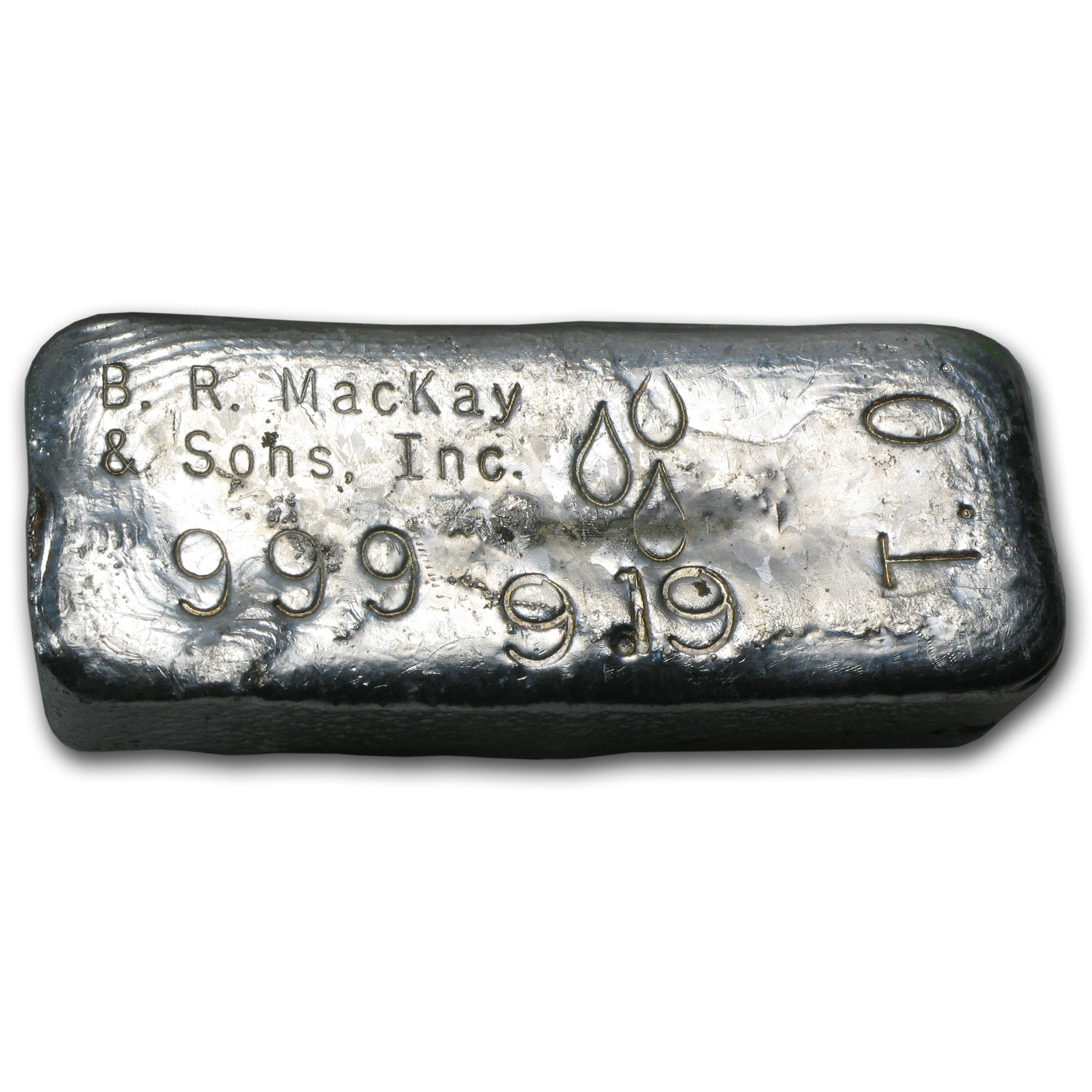 Buy 9.19 oz Silver Bar - B. R. MacKay & Sons | APMEX