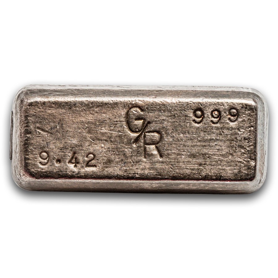 9.42 oz Silver Bar - Vintage G/R Bar
