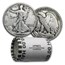 90% 1916-1929 Silver Walking Liberty Halves $10 20-Coin Roll