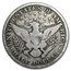 90% Silver Barber Half-Dollars $100 Face Value Bag