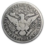 90% Silver Barber Halves $10 20-Coin Roll Good/Better