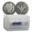 90% Silver Barber Halves $10 20-Coin Roll Good/Better