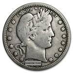 90% Silver Barber Quarters $100 Face Value Bag