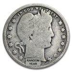 90% Silver Barber Quarters 40-Coin Roll (Almost Good)