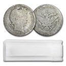 90% Silver Barber Quarters 40-Coin Roll (Cull)