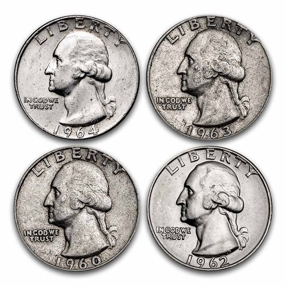 90% Silver Coins $1 Face Value Avg Circ - Wholesale