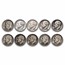 90% Silver Coins $1 Face Value Avg Circ