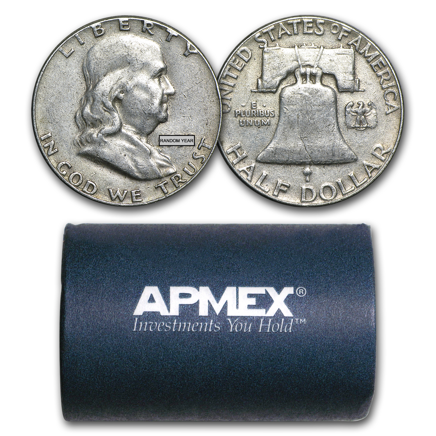 MAKE OFFER $2.00 Face Value Ben Franklin Half Dollars Halves Junk Silver Coins 