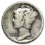 90% Silver Mercury Dime $100 Face Value Bag