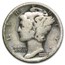 90% Silver Mercury Dime $500 Face Value Bag