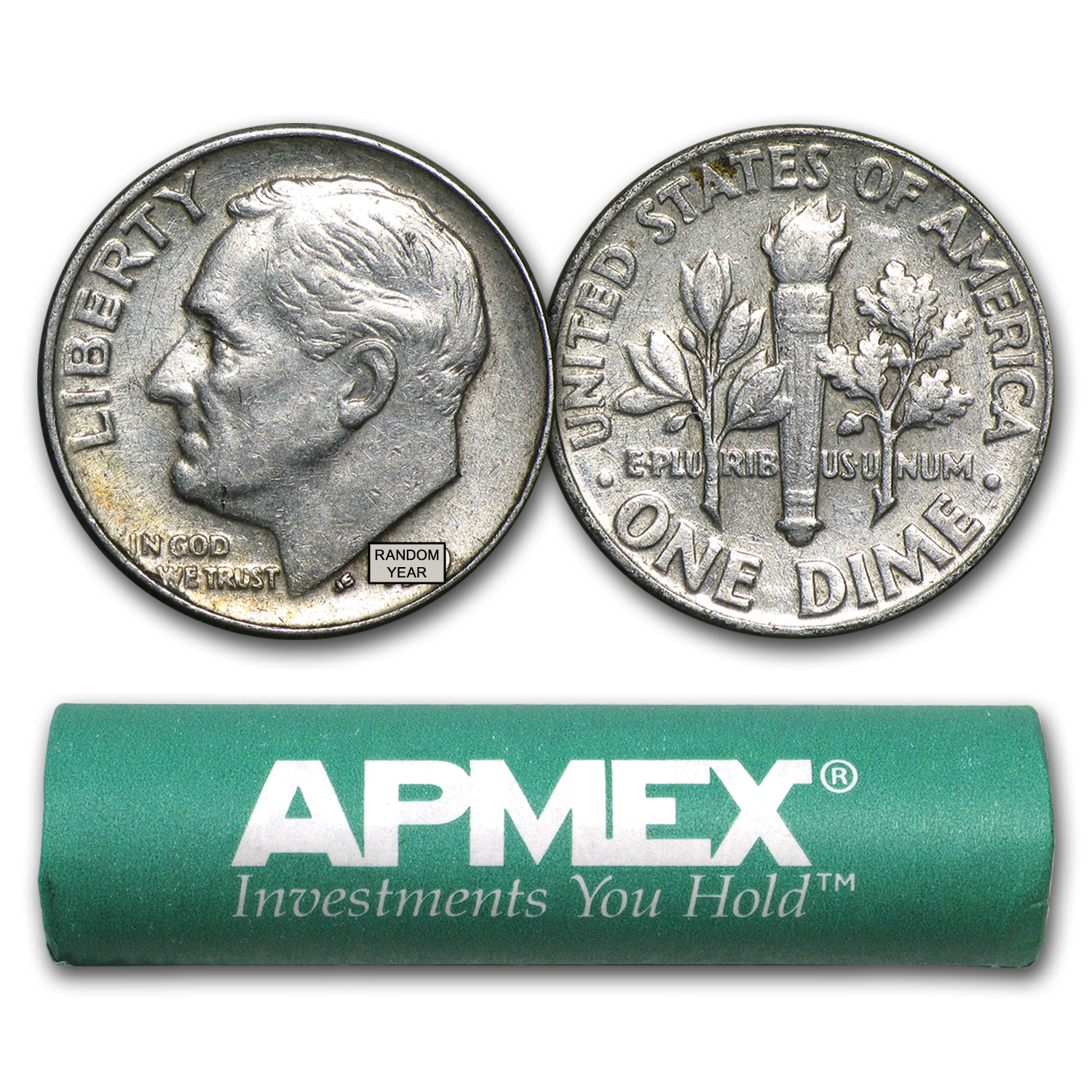 5 Mercury Dimes 90% Silver Coin Bulk 1 Lot = 5 Dimes Circulated Five per Lot