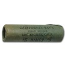 90% Silver Roosevelt Dimes 50-Coin Roll BU (Bank Wrapped)