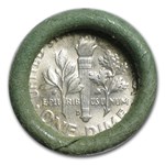 90% Silver Roosevelt Dimes 50-Coin Roll BU (Bank Wrapped)
