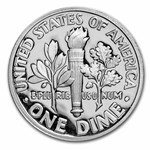 90% Silver Roosevelt Dimes 50-Coin Roll Proof