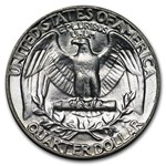 90% Silver Washington Quarters $100 Face Value Bag BU