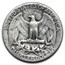 90% Silver Washington Quarters 40-Coin Roll Avg Circ