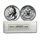 90% Silver Washington Quarters 40-Coin Roll Proof