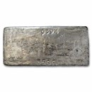 939.40 oz Silver Bar - New York Assay Office (1951, #3566)