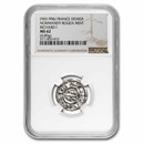 943-996 France Normandy Silver Denier Richard I MS-62 NGC 943-996 France Normandy Silver Denier Richard I MS-62 NGC