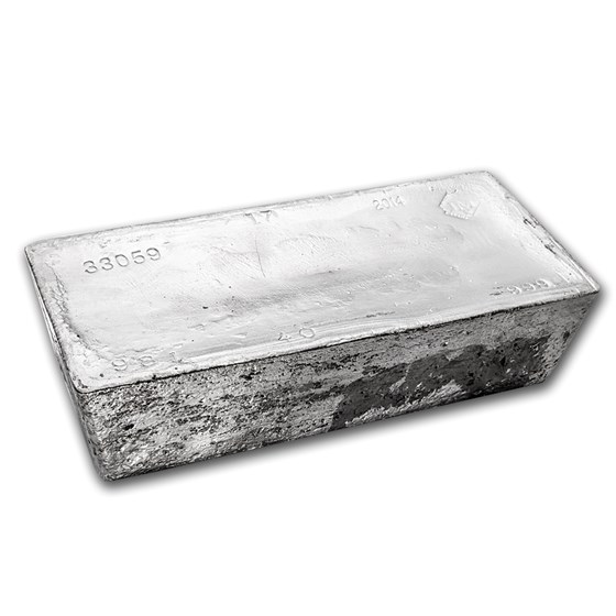 961.90 oz Silver Bar - ASAH (#00681-4) 961.90 oz Silver Bar - ASAH (#00681-4)