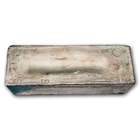 967 oz Silver Bar - Johnson Matthey