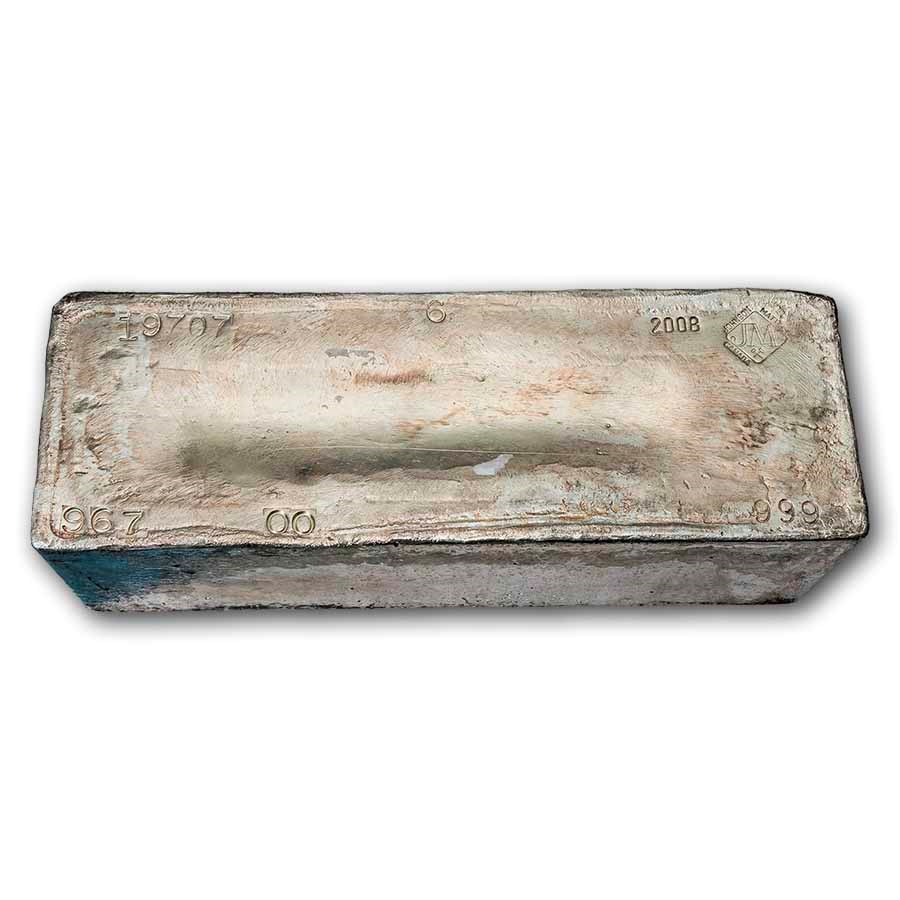 967 oz Silver Bar - Johnson Matthey